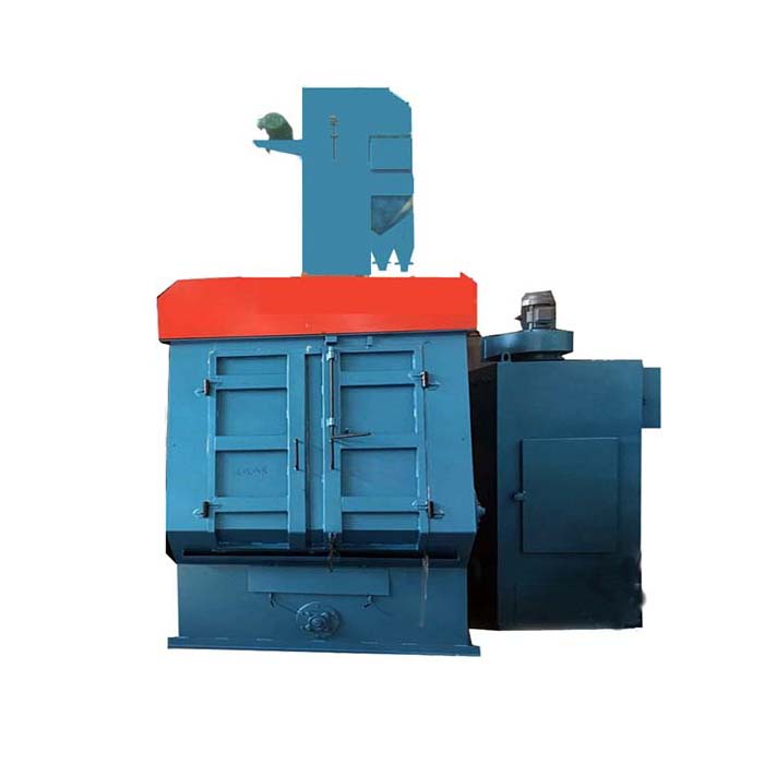 I-Rolling Drum Crawler Shot Blasting Machine Auto Conveying for Small Workpiece Cleaning